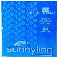029662 Дискеты Sunnyline MF-2HD 1,44 Мб (10 шт. в упаковке) 3.5"