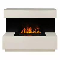 Электрокамин RealFlame Modern CST630 WT-P614 с очагом 3D Cassette 630 Black Panel