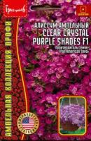 Алиссум Ампельный CLEAR CRYSTAL PURPLE SHADES F1, ( 1 уп: 5 мультидраже )