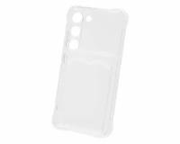 Панель-накладка Gresso Air с кардхолдером Transparent для Samsung Galaxy S23