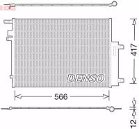 Конденсор DCN06017 Denso DCN06017