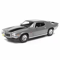 Модель автомобиля Chevrolet Camaro (1971) 1:18 Maisto серый