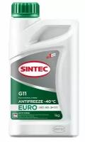 Антифриз Sintec Euro G11 зеленый 1л