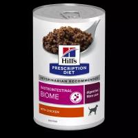 Влажный диетический корм для собак Hill's Pr.Diet Gastro Biome при расстройствах пищеварения и для заботы о микробиоме кишечника, рагу с курицей, 370г