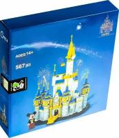 Конструктор "Замок Disney", 567 деталей / Совместим с Lego Frozen Heart / Игрушки для девочек / Дополняет Лего Дисней / Холодное Сердце / Подарок