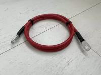 Провод плюсовой красный, в изоляции 2 метра (сечение 10 мм2)