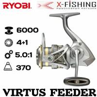 Катушка для рыбалки Ryobi Virtus Feeder 6000 / катушка для фидера