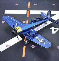 Металлический конструктор / 3D конструктор / Сборная модель F4U Corsair Fighter