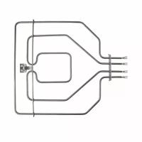 ТЭН духовки 2800W(1300+1500), нерж, L375х360мм, верхний, Neff, Siemens, Bosch, 240V, 748052