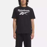 Футболка Reebok Identity Stacked Logo T-Shirt XS для мужчин