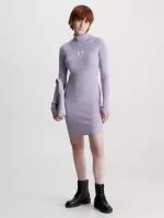 Платье CALVIN KLEIN, размер 46(M), фиолетовый