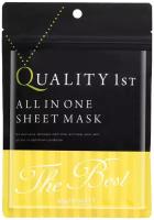 Тканевая антивозрастная ультрапитательная маска для лица Quality First All In One Sheet Mask Best, 3 шт