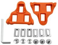 Шипы для шоссейных контактных велотуфель SM-SH12 SPD-SL, 2 градуса, оранжевые