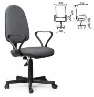 Кресло офисное Prestige 531492 grey