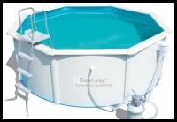 Бассейн каркасный BestWay Hydrium Pool Set 300*120см 56566