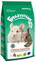 Корм для кроликов и декоративных грызунов Зоомир Грызунчик 5 Травяные подушечки