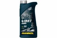 MANNOL 720306 720306_7203 MANNOL 4-TAKT AGRO SAE 30 0,6 л. Минеральное моторное масло для садовой техники 1шт