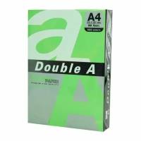 Бумага цветная DOUBLE A, А4, 80 г/м2, 500 л, интенсив, зелёная