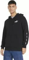 Толстовка Puma ESS+ Tape Full-Zip 84876801, р-р S, Черный