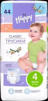 Bella Baby Happy Трусики Classic Maxi 4, 8-14 кг., 44 шт