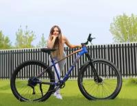 Велосипед Richiesto TT076 10S 29", для взрослых и подростков, 19-дюймовая рама, синий