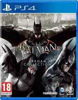 Игра на диске Batman Arkham Collection (PlayStation 4, Русские субтитры)