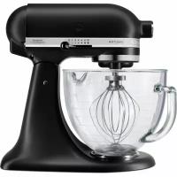 Планетарный миксер KitchenAid Artisan 4.8 Л, матовый черный, 5KSM156EBM