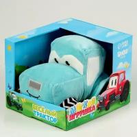 Milo toys Мягкая игрушка машина, цвет голубой