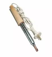 Паяльник электрический 100W (Псков),деревянная ручка