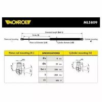 MONROE ML5809 Газовый упор багажника NISSAN X-TRAIL T30 01-13