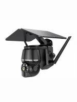 IP-камера на солнечной батарее YouSmart Intelligent Solar Energy Alert PTZ 4K Camera 4G Q7 Black