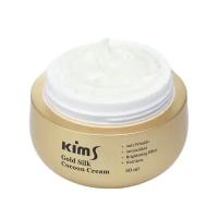 Крем антивозрастной для лица с протеинами кокона шелкопряда Kims Gold Silk Cocoon Cream