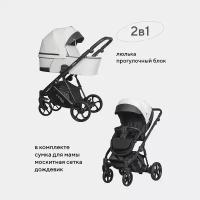 Коляска 2 в 1 RIKO Basic YOGA Ecco 11 White (белый) YogaEcco11