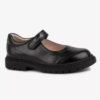 Туфли для девочек Kapika 231005п-1, цвет черный, размер 33