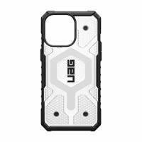 Чехол UAG Pathfinder Series c MAGSAFE для iPhone 15 Pro 6.1" Прозрачный (iCe)