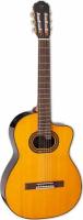 Takamine GC6CE NAT классическая электроакустическая гитара, цвет - натуральный, материал верхей деки - массив ели, материал кор