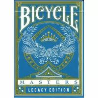 Игральные карты ELLUSIONIST Bicycle Blue Masters Legacy Edition