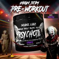 Предтренировочный комплекс Insane Labz Psychotic Black 35 serv Виноград