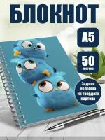 Блокнот мультфильм Angry Birds