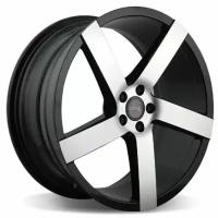 Колесный диск VISSOL V-080R 8,5x19 5x120 D74,1 ET15 black-with-machined-face