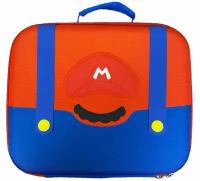 Сумка для консоли и аксессуаров Storage Bag для Nintendo Switch / OLED (Super Mario Mustache)