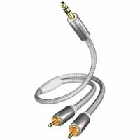 Кабель межблочный Inakustik Premium MP3, 3.5 mm <> 2RCA, 3 м