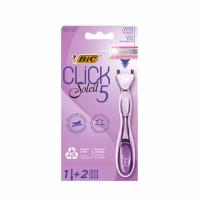 Бритва+2 кассеты Bic Soleil Click 5 3 пр