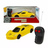 Машина р/у 1toy 1:26 27 МГц 17 см жёлтый Т13823