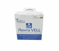 Лента Vell VL-B-DK 11218 (Brother DK11218), черная на белом, 24 мм х 24 мм, для QL570/710W/720NW/800/810W/820NW {VL-11218}