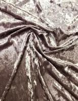 Ткань велюр-бархат "мрамор" ш.140см х дл.150см (остаток)