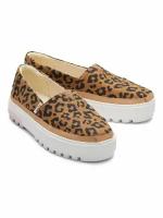 Женские слипоны TOMS Alpargata Lug 10017833 коричневый 41 EU