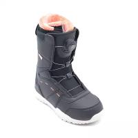 Ботинки сноубордические PRIME - COOL-C1 TGF Black-Red Women (быстрая шнуровка) (Размер 38RU/25 см Цв