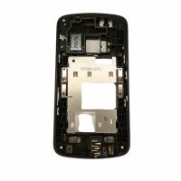 Средняя часть корпуса в сборе для Nokia C6-01 (Цвет: черный) OEM