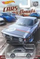 Hot Wheels Premium Car Culture: Cars&Donuts Alfa Romeo Giulia Sprint GTA редкая коллекционная модель (машинка)